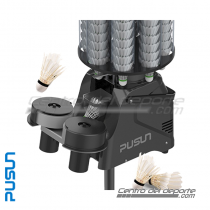 Máquina de badminton de atirador de peteca PUSUN PB-6001 Pro