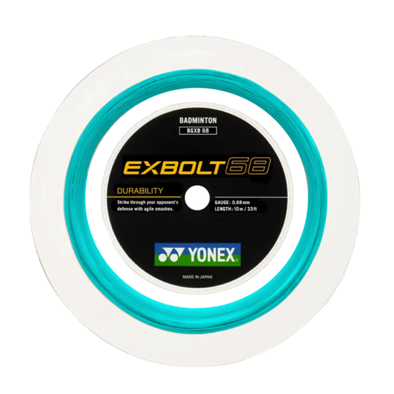 Rolo Badminton YONEX EXBOLT 68 Torquoise (200 Mts)