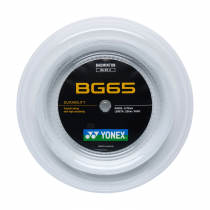 Badminton Reel YONEX BG-65 White (200 Mts)