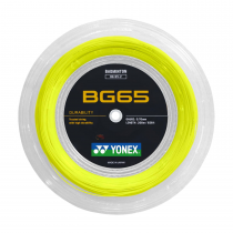 Badminton Reel YONEX BG-65 Yellow (200 Mts)