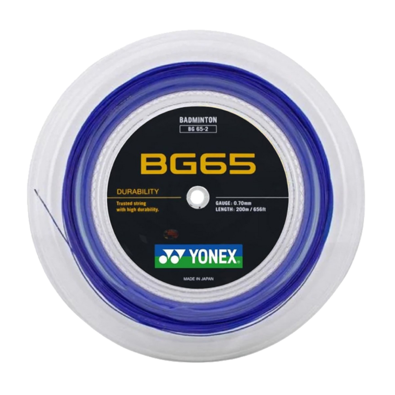 Badminton Reel YONEX BG-65 Blue (200 Mts)