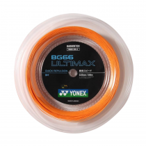 Badminton Reel YONEX BG-66 ULTIMAX Orange (200 Mts)