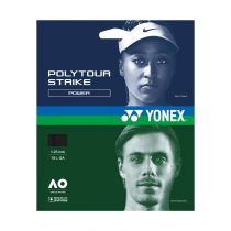 Cordas Tênis YONEX Poly Tour Strike 125 Black (12 Mts)
