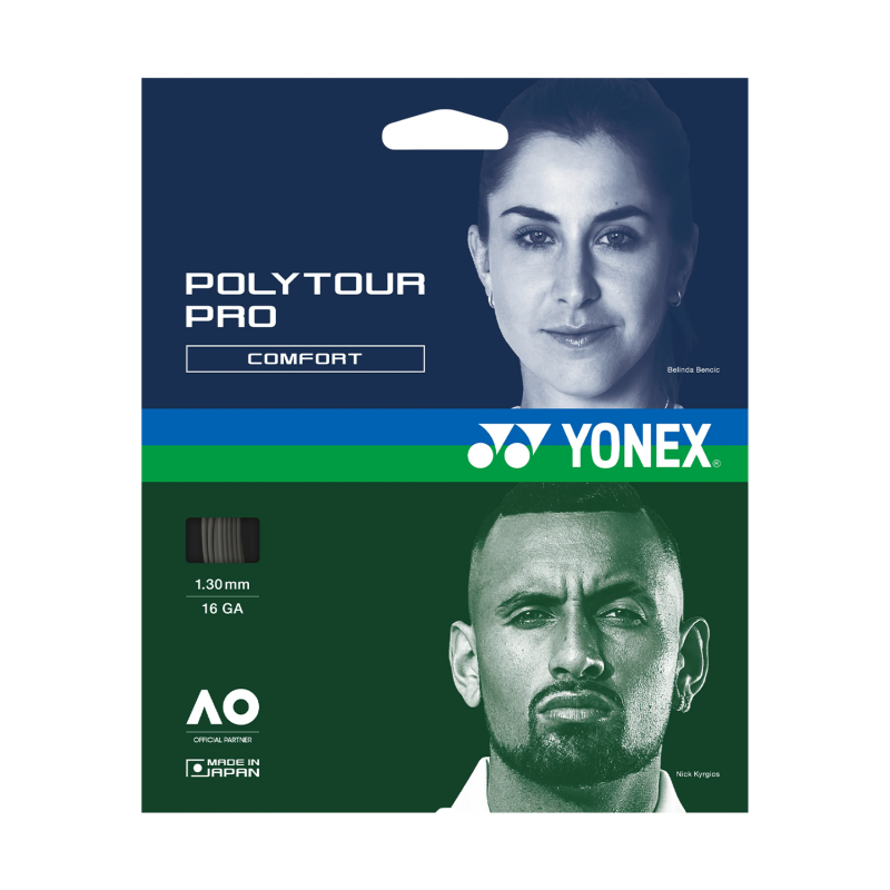 Tennis String YONEX Poly Tour Pro 130 Graphite (12 Mts)