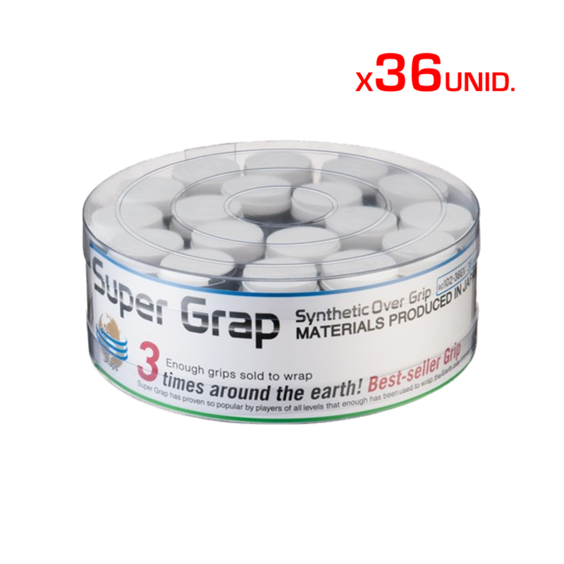 OverGrip YONEX AC-102 EX Blanco (36 Unidades)