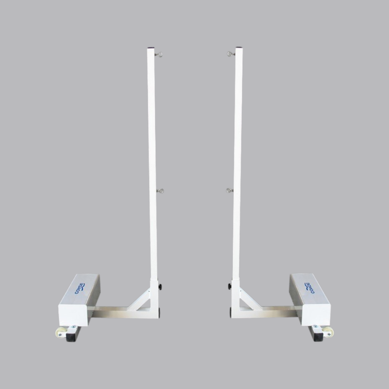 CDD Ensemble de poteaux de badminton portables en aluminium (2 Unités)