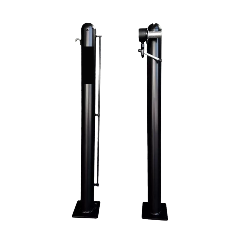 CDD Postes fixos em metal para ténis/paddle tennis/pickleball (2 Unidades)