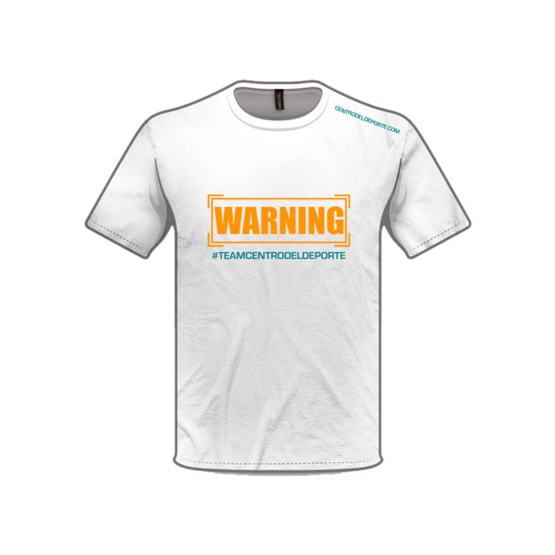 Camiseta CDD Warning (White)