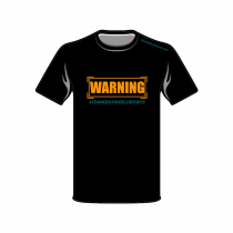 Camiseta CDD Warning (Black)