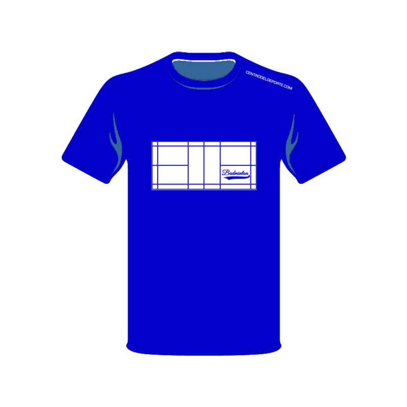 Camiseta CDD Badminton Court (Blue)