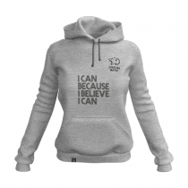 Sweetshirt Lady Carolina Marín - I can because I believe I can (Grey)
