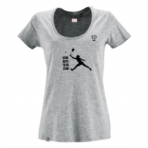 T-Shirt Lady Carolina Marín - Silhouette Puedo Chinese (Grey)