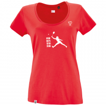 T-Shirt Lady Carolina Marín - Silhouette Puedo Chinese (Red)