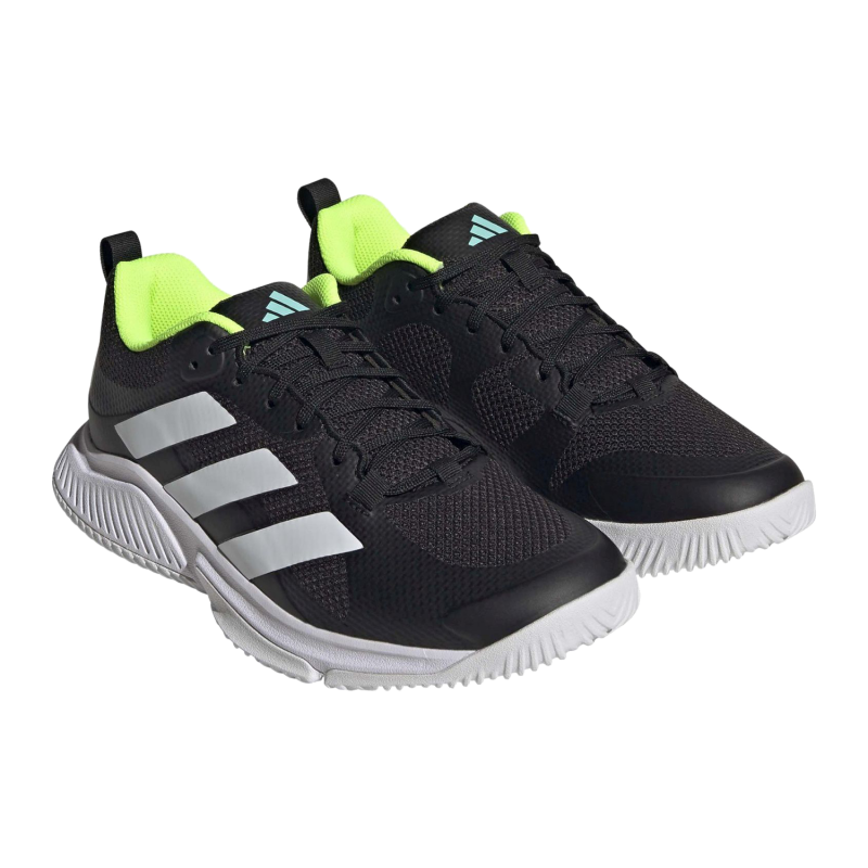 Indoor ADIDAS Court Team Bounce 2.0 W (Core Black / White / Flash Aqua)