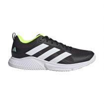 Indoor ADIDAS Court Team Bounce 2.0 W (Core Black / White / Flash Aqua)