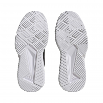 Sapatilhas Indoor ADIDAS Court Team Bounce 2.0 W (Core Black / White / Flash Aqua)
