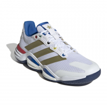 Zapatillas Indoor ADIDAS STABIL 16 (Cloud White / Gold Metallic / Dark Blue)