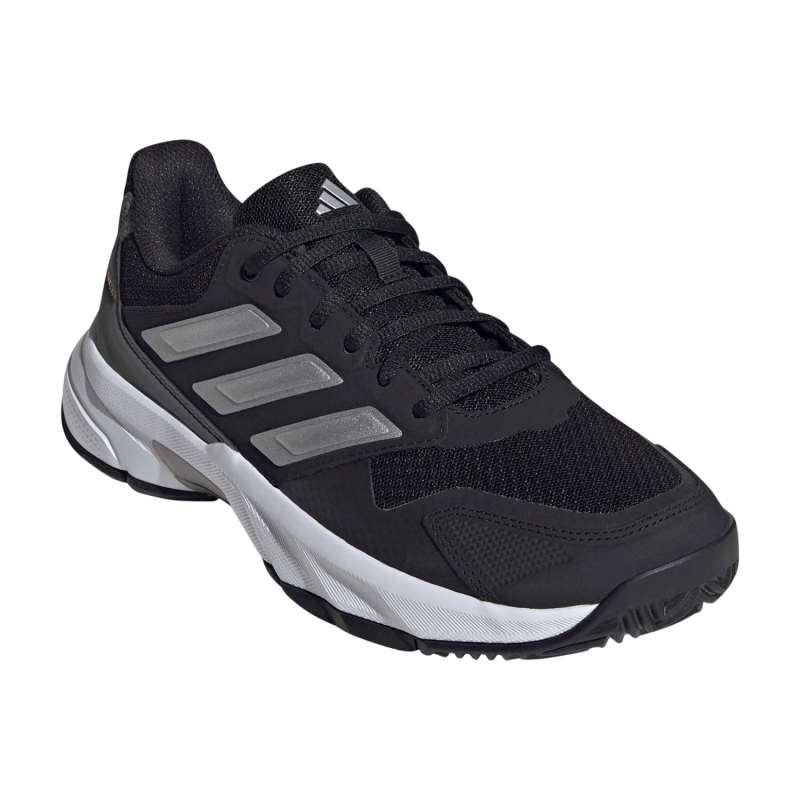 Tennis ADIDAS COURTJAM CONTROL 3 (Core Black / Silver Metallic / Grey Four)