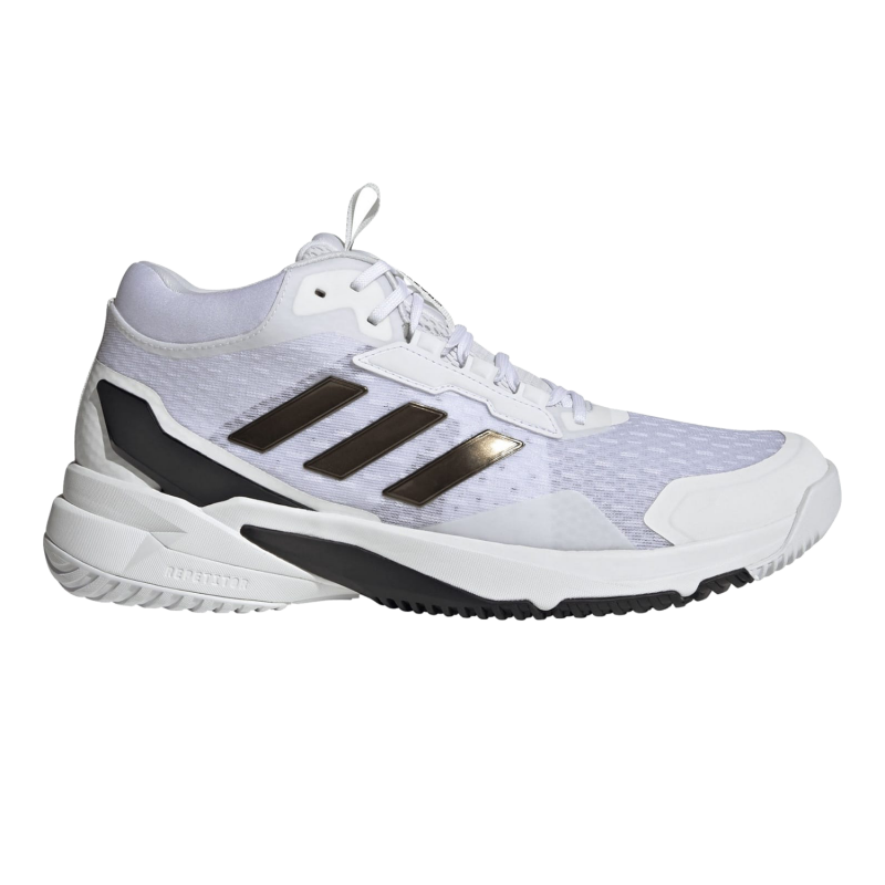 Sapatilhas Indoor ADIDAS CRAZYFLIGHT MID (Cloud White / Core Black / Cloud White)