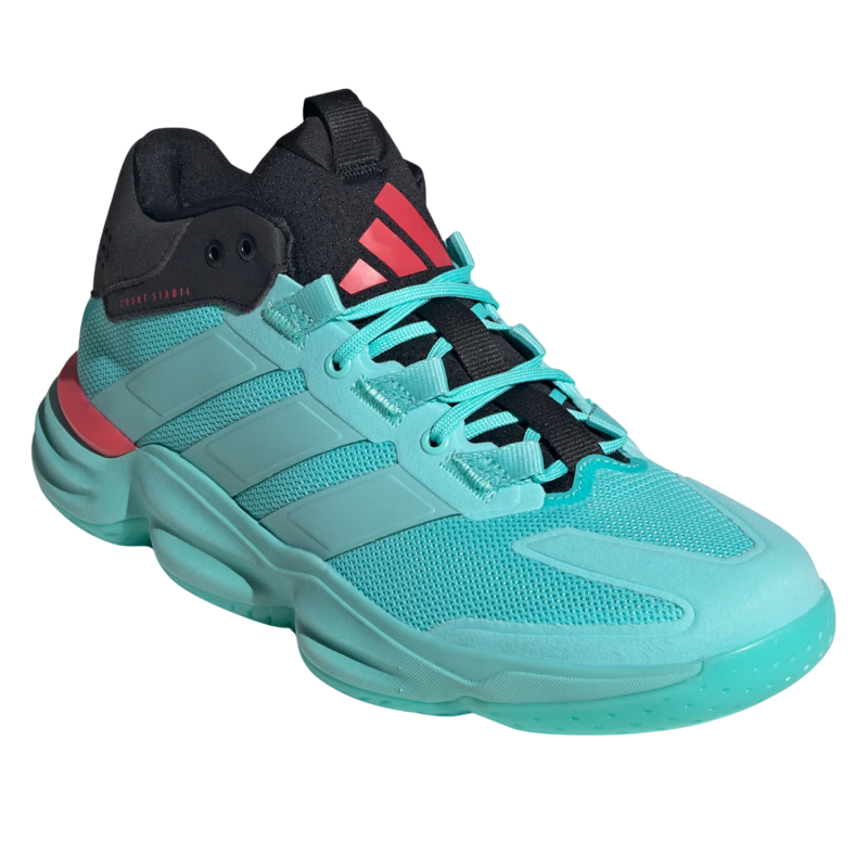 Sapatilhas Indoor ADIDAS COURT STABIL (Flash Aqua / Flash Aqua / Semi Lucid Red)