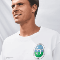Camiseta YONEX 16957AEX 80th Anniversary Center Staff (White)