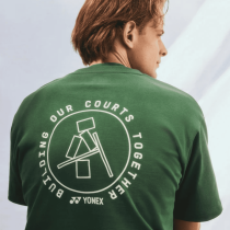 Camiseta YONEX 16959AEX 80TH Anniversary Building Blocks (Green)