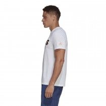 Camiseta ADIDAS Tennis Script (WHITE)