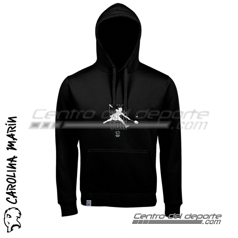 Sweetshirt Men Carolina Marín - Badminton (Black)